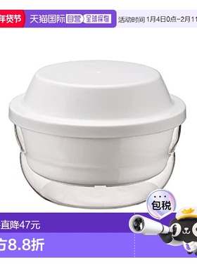 【日本直邮】HARIO哈里欧 玻璃微波炉蒸笼1200ml 白色XMK-120-W