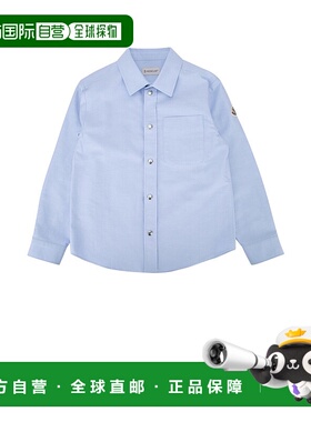 1h可退 香港直邮Moncler 盟可睐 女童 长袖衬衫童装 K29542F00001