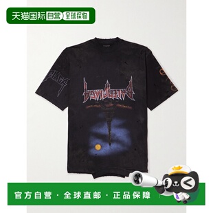 1h可退 Balenciaga 巴黎世家 男士 Moon Upside Down 巴T