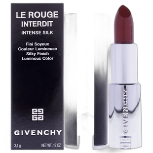 美国直邮GivenchyLe Rouge Interdit 浓密丝滑唇膏女士唇膏3正品