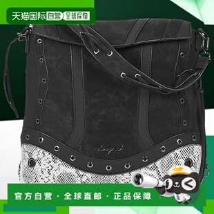 欧洲直邮Desigual  女包 秋冬2025 双肩包 BACKPACK SNAKE PATCH