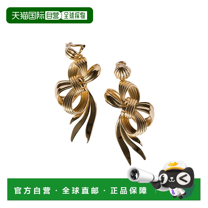 香港直邮Miu Miu 蝴蝶结耳饰 5IO3202IEV