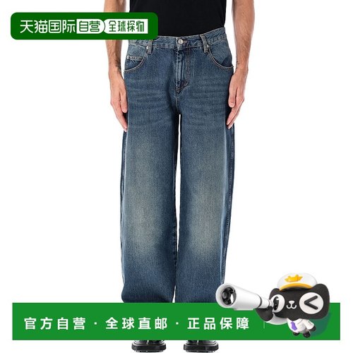 香港直邮ISABEL MARANT 男士牛仔裤 PA0123HAB1G02H30FB CO直筒裤