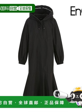 韩国直邮EnC [ENC] 连帽休闲长裙_ENOW33802BBK连衣裙