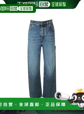 香港直邮CHLOÉ 女士休闲裤 C22SDP5715645D SS2022 蓝色