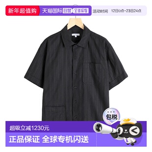 1h可退 日本直邮Engineered Garments 男士夏季棉质条纹格子短袖