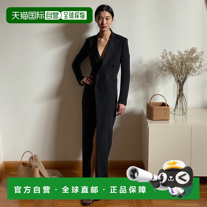 自营欧洲直邮RalphLauren拉夫劳伦 Kristian 真丝燕尾服连衣裙