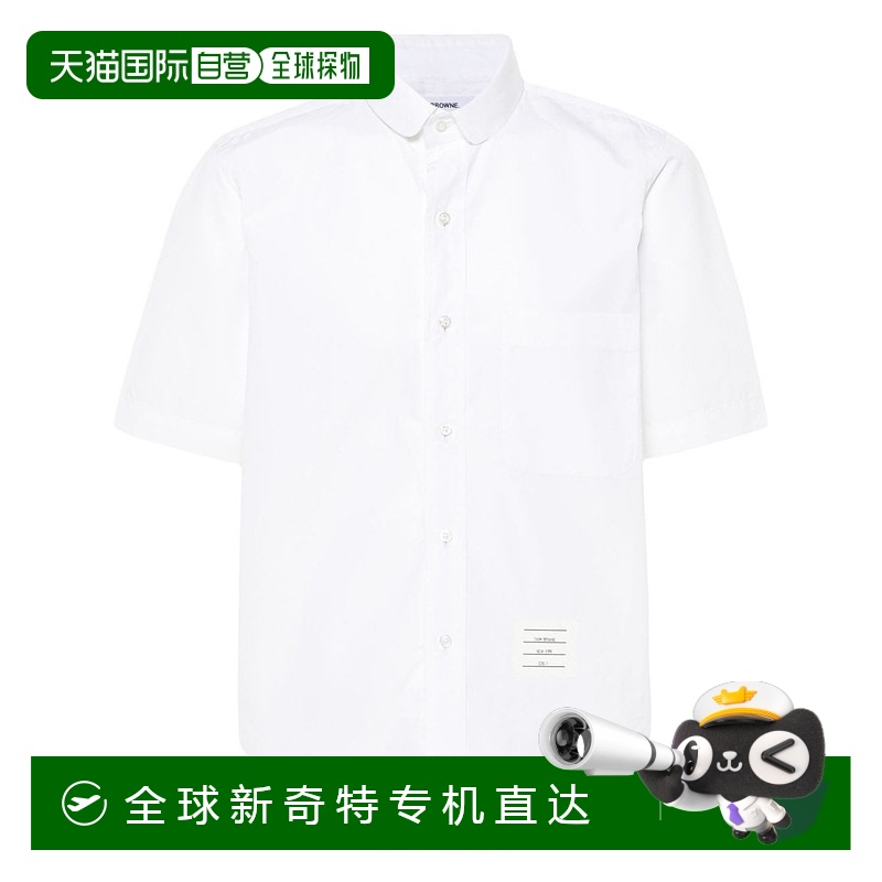1h可退 香港直邮THOM BROWNE 男士衬衫 MWS322A03113100 SS2025