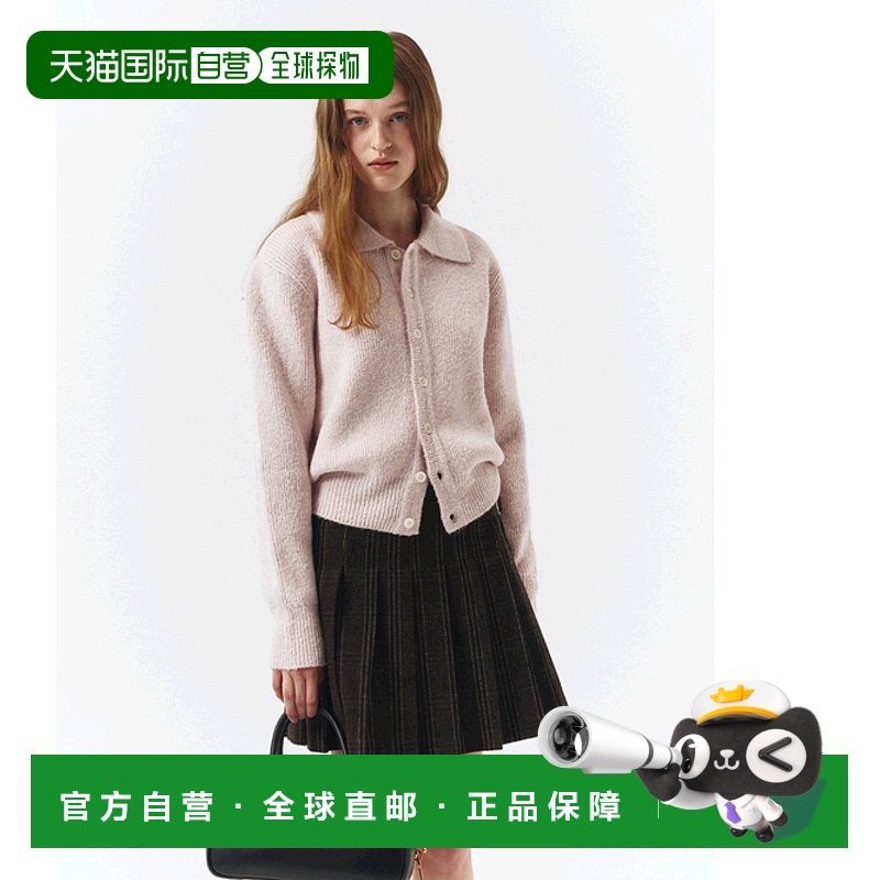 韩国直邮Dunst2023秋冬新品中性风经典女款针织衫UDSW3C104P1羊毛