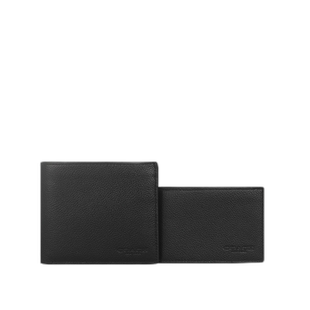 香港直邮Coach蔻驰 男士皮质钱包 CR911男钱包男款迷你卡包