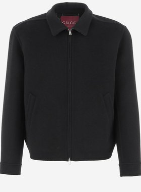 GUCCI 男士夹克 794813Z7AON1120 AW2025 黑色