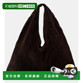 香港直邮The 托特包手提包单肩包小号绒面革 Bindle Row 女士