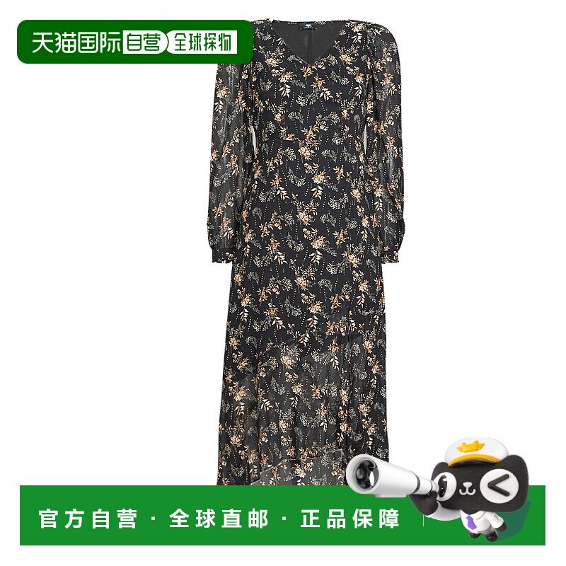 欧洲直邮Le Temps des Cerises 女士 CHIC 长连衣裙 黑色