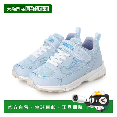 日本直邮MOONSTAR 儿童运动鞋 LV1260 3E 萨克斯蓝 12241019