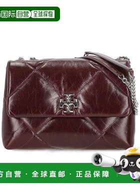 香港直邮TORY BURCH 女士斜挎包 169325500 AW2025 红色 Kira Dia