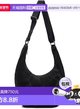 1h可退 香港直邮潮奢 Diesel 迪赛 男士 黑色 Rave X 单肩包 X104