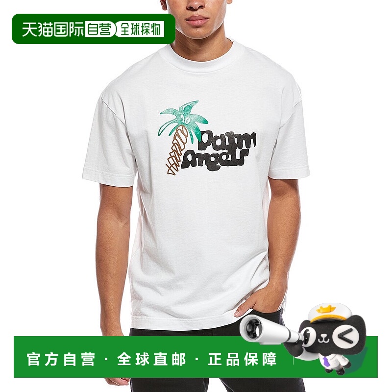自营Palm Angels Sketchy Classic T-Shirt - white 美国奥莱直发