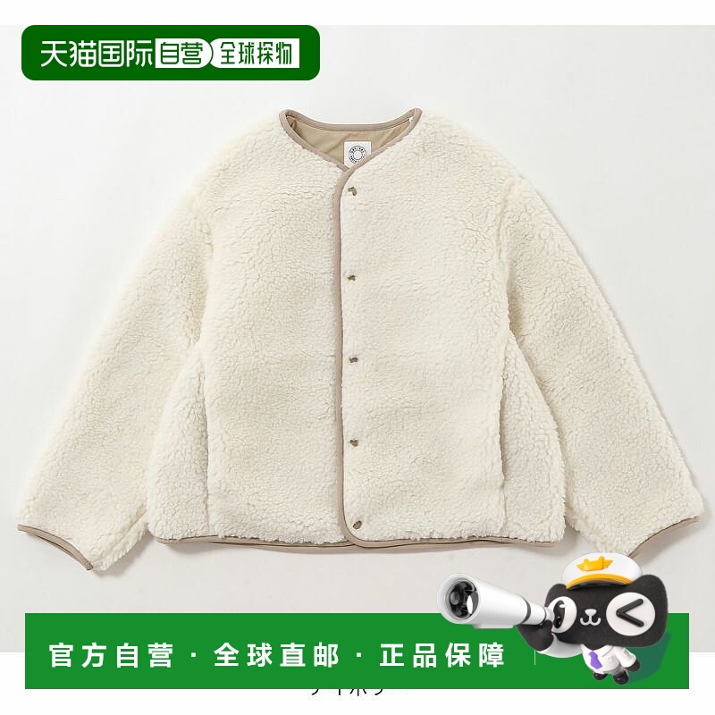 1h可退 日本直邮ORCIVAL 女装 圆领波浪绒夹克 双口袋设计 #ORA07