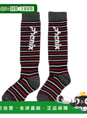 日本直邮PHENIX 青少年滑雪袜 ESB25SO81 [Jr] 黑色