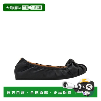 香港直邮Salvatore Ferragamo 蝴蝶结装饰芭蕾平底鞋 01L120