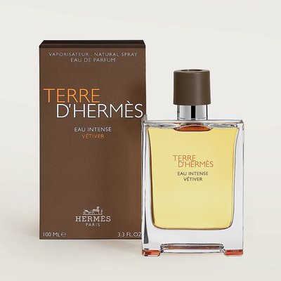 欧洲直邮Hermes爱马仕大地馥郁香根草香男士香水EDP100ml