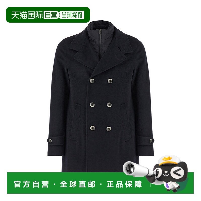 香港直邮HERNO 男士大衣 PE000036U333189200 AW2023 黑色 Midnig