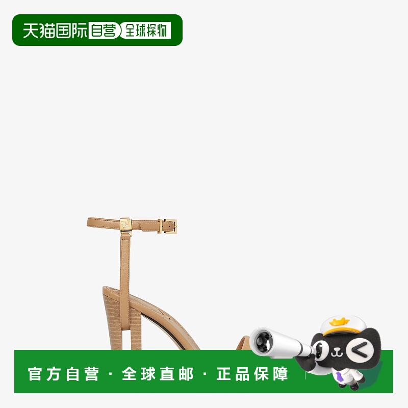 1h可退 欧洲直邮FENDI 芬迪 25秋冬 8X8442ABOHF1NR6 女士 高跟凉