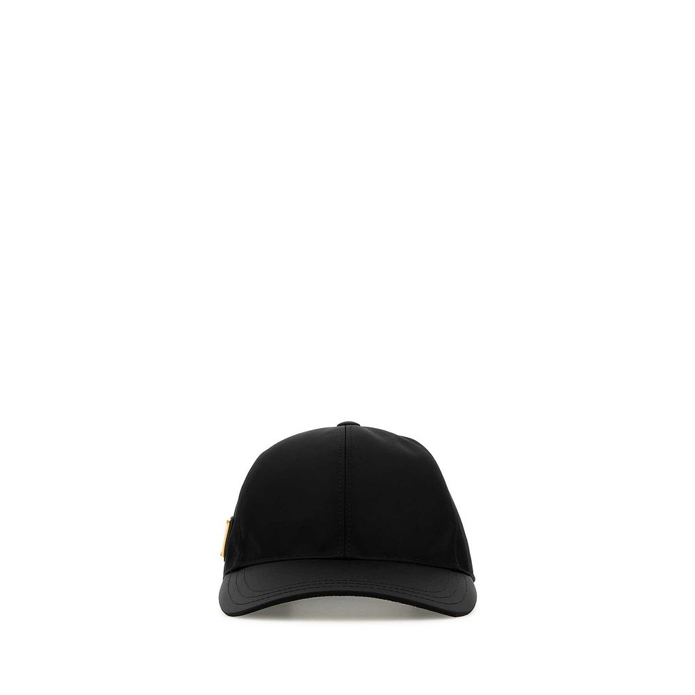 PRADA 女士帽子 1HC2742DMIF0632 CO 黑色 RE-NYLON BASEBALL CAP