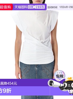 1h可退 香港直邮ISABEL MARANT 女士 MAISAN T恤 TS0207FAA1N41I2