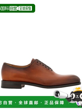 香港直邮Salvatore Ferragamo Angiolo Tramezza 平头牛津鞋 02B4