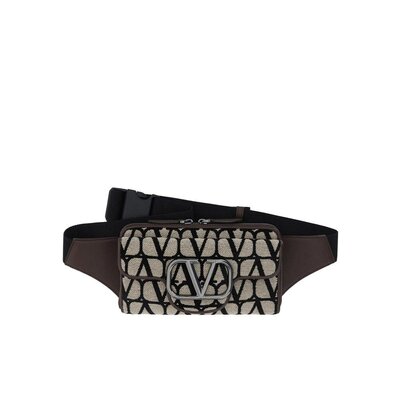 Valentino 徽标拉链腰包 3Y2B0C13PMJ