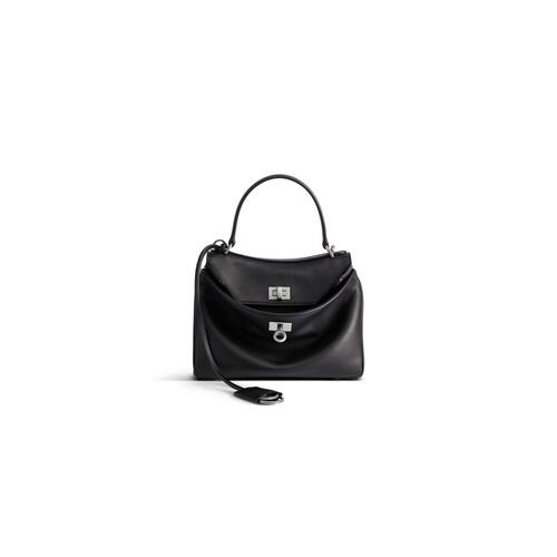 Balenciaga 巴黎世家 女士 Rodeo 迷你手袋(黑色) 7954562AA4U