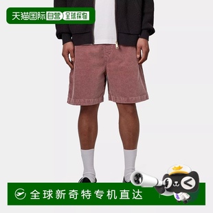 针织 欧洲直邮Carhartt Wip 男士 粉色棉短裤