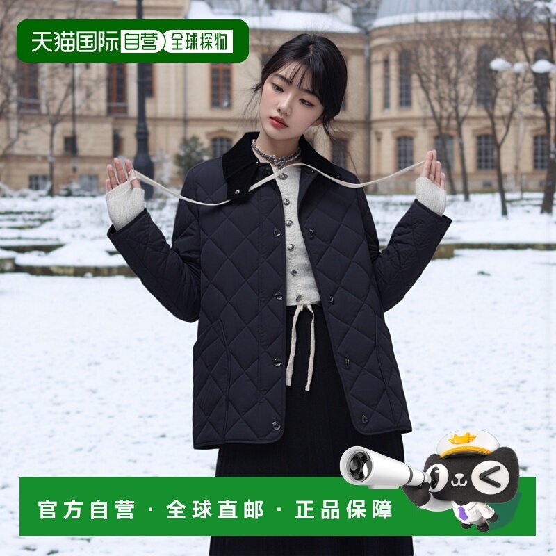 香港直邮burberry 女士 外套女款夹克博柏利春秋长袖休闲通勤翻领,女装/女士精品,短外套,淘宝优惠券,粉丝福利购,淘宝优惠卷