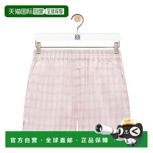 AW2024 1h可退 S540Y1AX012102 香港直邮LOEWE 粉红色 女士短裤