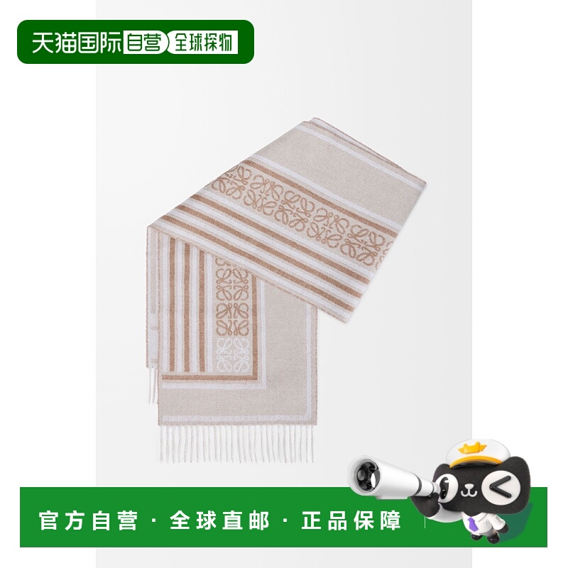 欧洲直邮LOEWE 罗意威 25秋冬 FSA4SS1W10-2200 男士 围巾