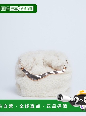 1h可退 香港直邮潮奢 Topshop 女士 Gabriette borg 金属边手柄手