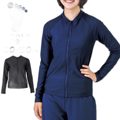 日本直邮FOOTMARK 儿童初中泳衣上衣男女通用120cm 130cm 140cm 1