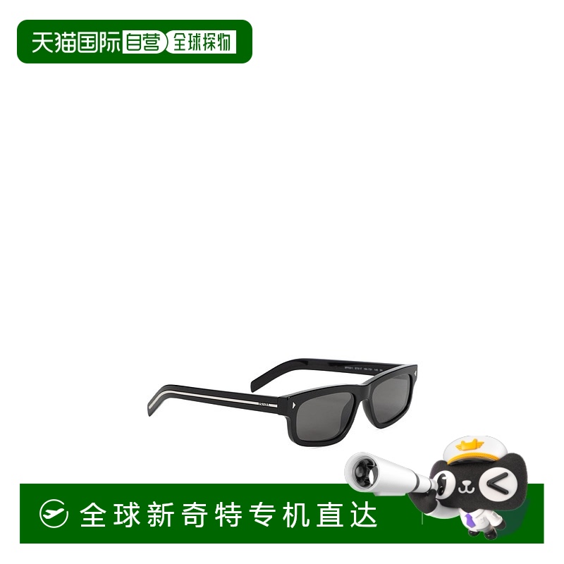 1h可退 香港直邮PRADA 男士太阳镜 0PRB11S16K731 SS2025 黑色 全
