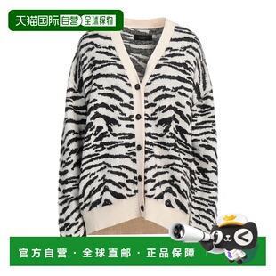 香港直邮AMIRI 舒适时尚 女士 beige米色 羊绒混纺针织衫 1h可退