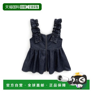 牛仔吊带背心 日本直邮日潮 Peplum 荷叶边 FO2024 GRL