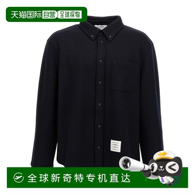 自营 thom browne大号人字形衬衫-蓝色 【美国奥莱】直发