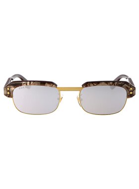 GUCCI 男士太阳镜 GG1480S002 AW2023 白色 GG1480S