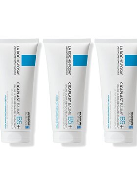 欧洲直邮La Roche Posay 理肤泉B5多效修复面霜滋润100ML*3支装