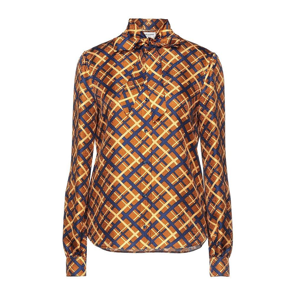 潮奢 Saint Laurent 圣罗兰 女士 Blouses 花纹衬衫