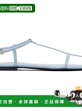 1h可退 香港直邮Jil Sander 吉尔 桑达 女士 蓝色 Cage 凉鞋 J15W