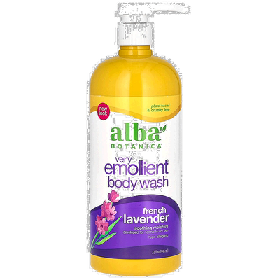 香港直邮alba botanica沐浴露保湿滋养肌肤946ml正品