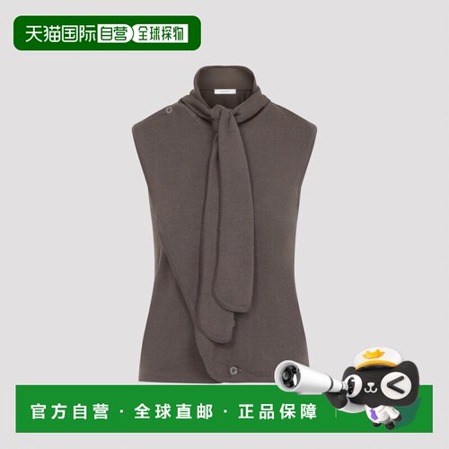 欧洲直邮LEMAIRE 女士针织衫 AW2026 PO0053LK1063BR310 棕色背心