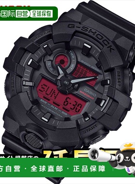 日本直邮卡西欧 G-Shock GA-700BBR-1AJF 黑色x红色 CASIO G-SHOC