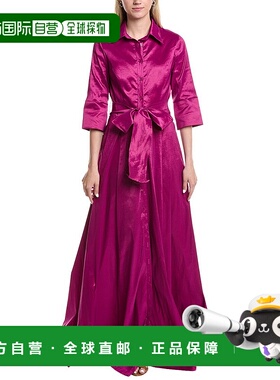 自营 Rene Ruiz衬衫礼服-粉红色 美国奥莱直发新款连衣裙